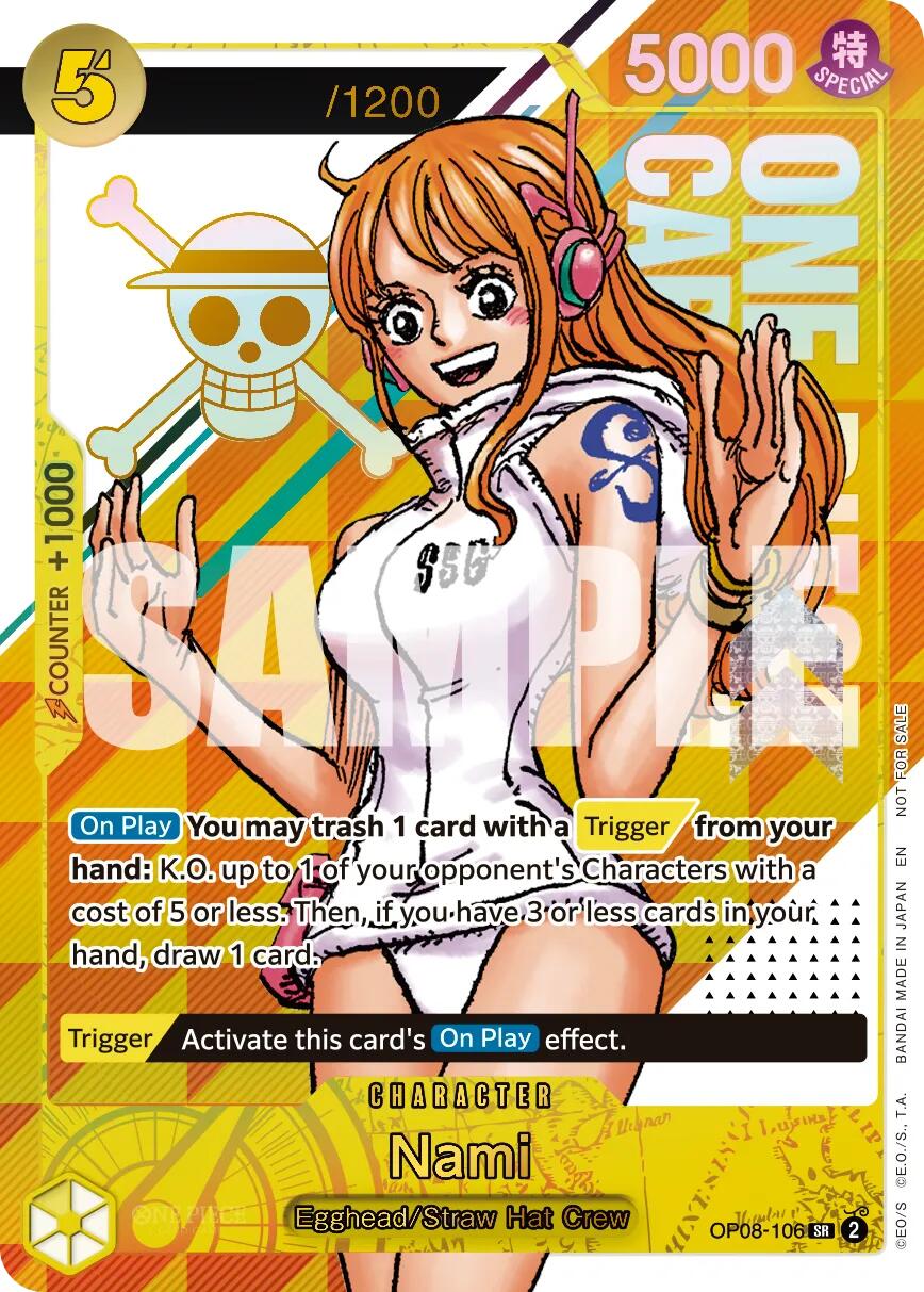 Nami (CS 26-27 Celebration Pack) (Serial Numbered) [One Piece Promotion Cards] | Cards and Coasters CA