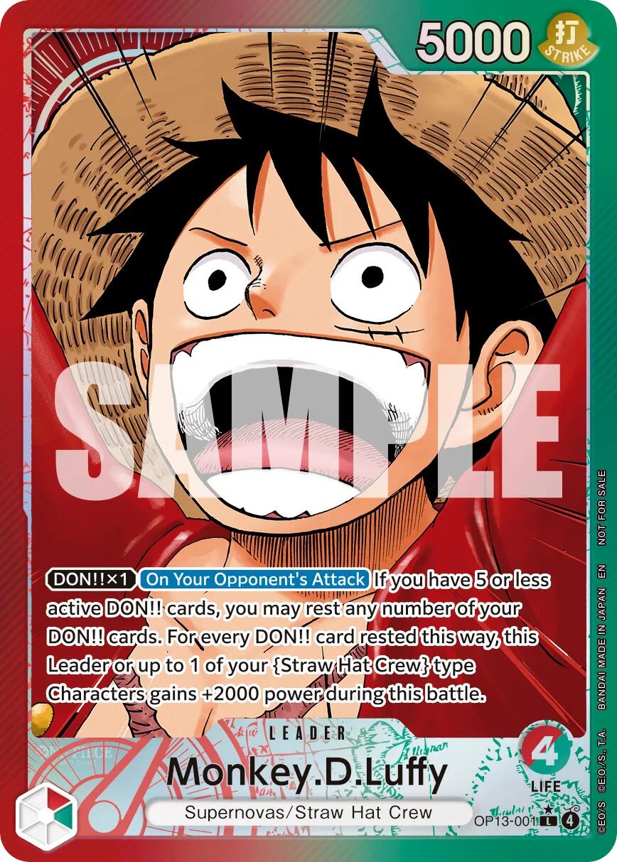 Monkey.D.Luffy (Jumbo) [One Piece Promotion Cards] | Cards and Coasters CA