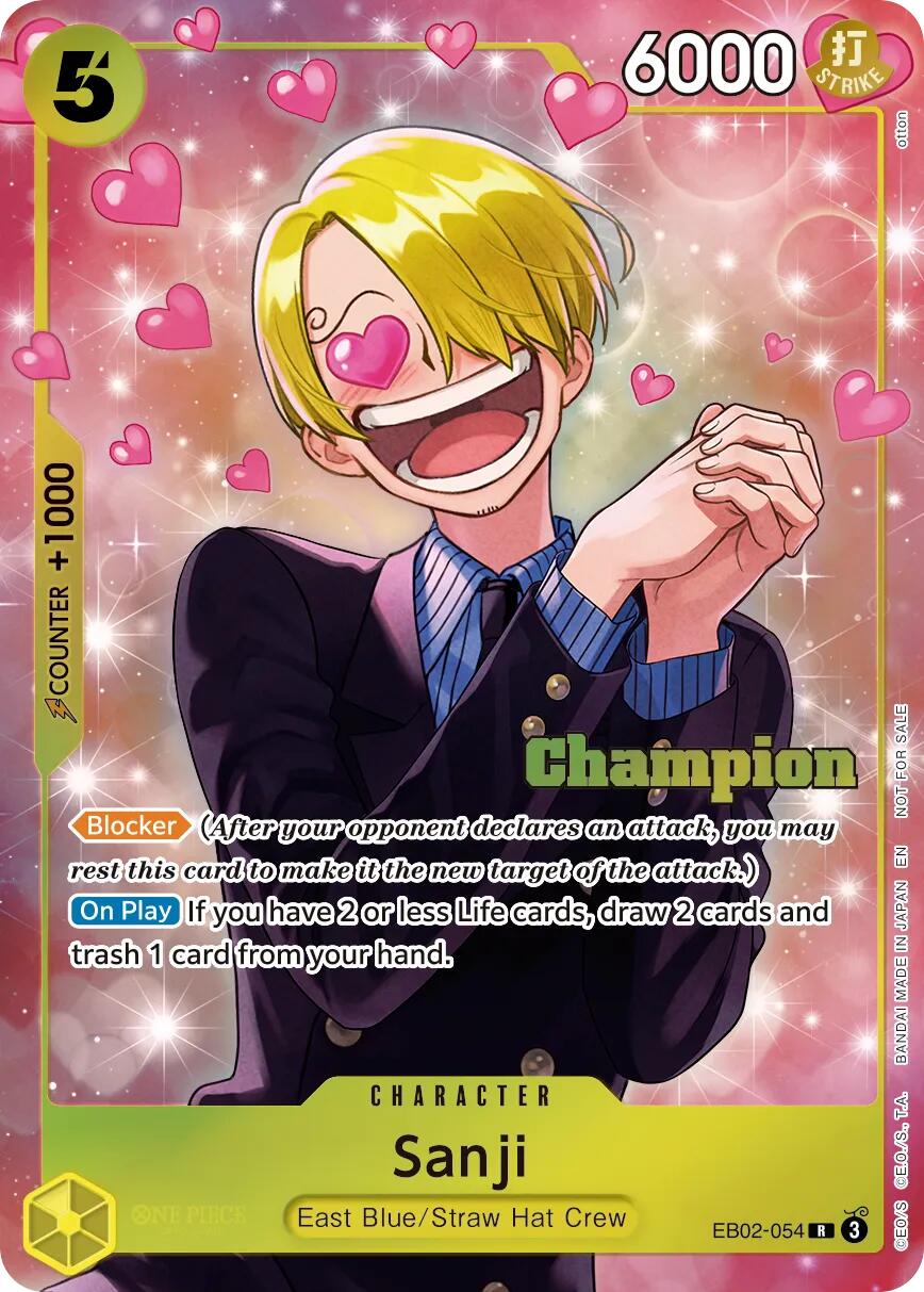Sanji (CS 26-27 Winner Card Set Vol. 1) [One Piece Promotion Cards] | Cards and Coasters CA