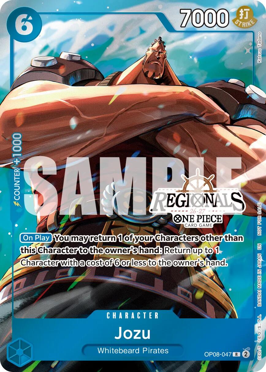 Jozu (Regional Participation Pack 2026 Vol.2) [One Piece Promotion Cards] | Cards and Coasters CA