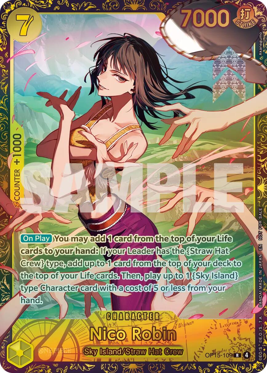 Nico Robin (CS26-27 Regionals Season 2 Top 16) [One Piece Promotion Cards] | Cards and Coasters CA