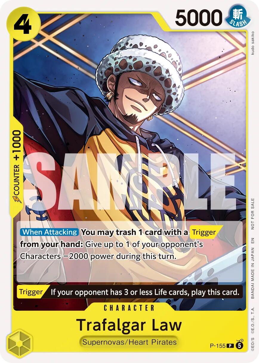 Trafalgar Law (Pirates Party 2026 Vol. 2) [One Piece Promotion Cards] | Cards and Coasters CA