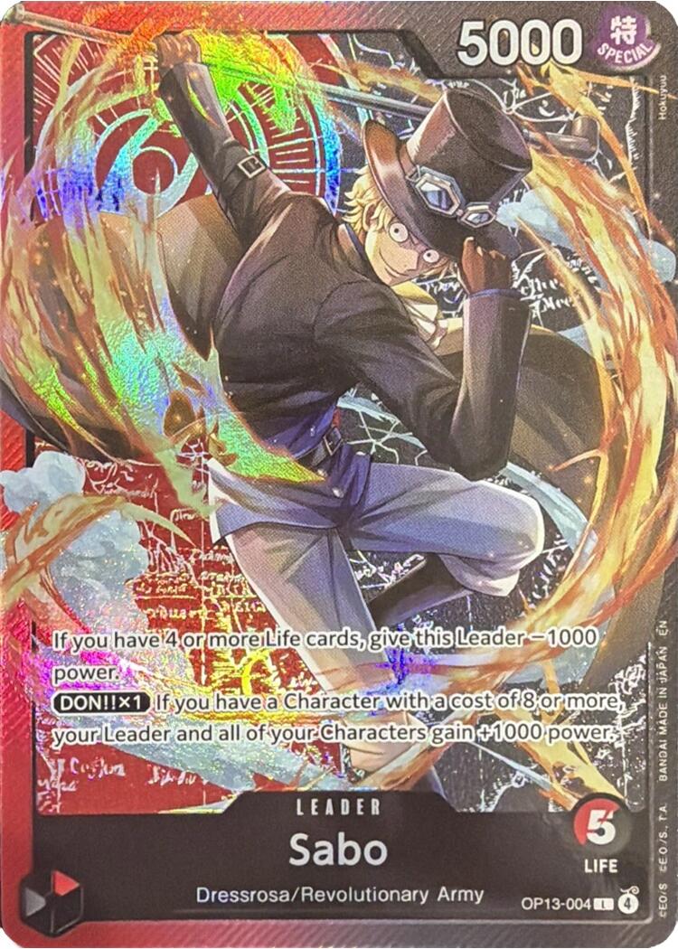 Sabo (Sound Loader Ace and Sabo Edition 2026) [One Piece Promotion Cards] | Cards and Coasters CA