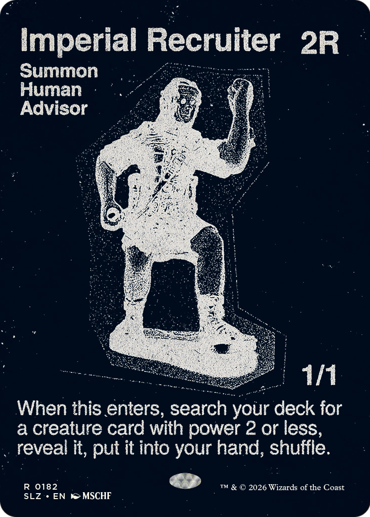 Imperial Recruiter (0182) [Secret Lair x MSCHF: The Zeta Set] | Cards and Coasters CA