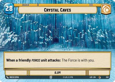 Crystal Caves (293) (Plastic) (293) [Galactic Championship 2026] | Cards and Coasters CA