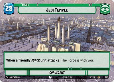 Jedi Temple (287) (Plastic) (287) [Galactic Championship 2026] | Cards and Coasters CA