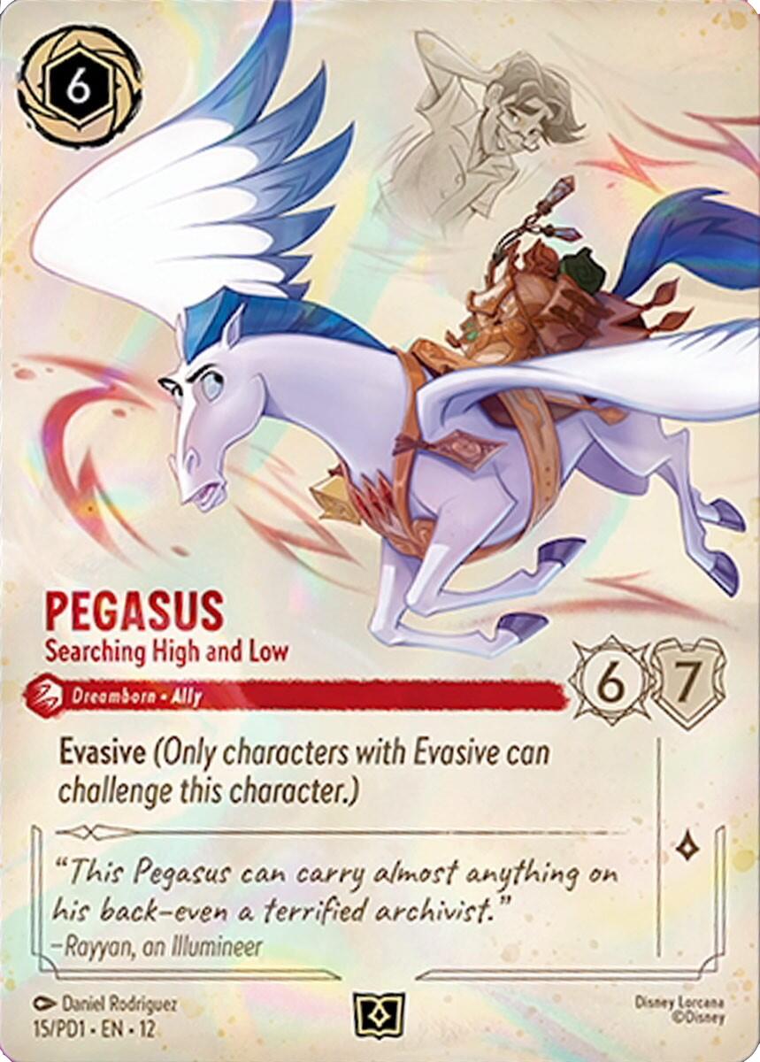 Pegasus - Searching High and Low (15) [Promo Cards] | Cards and Coasters CA