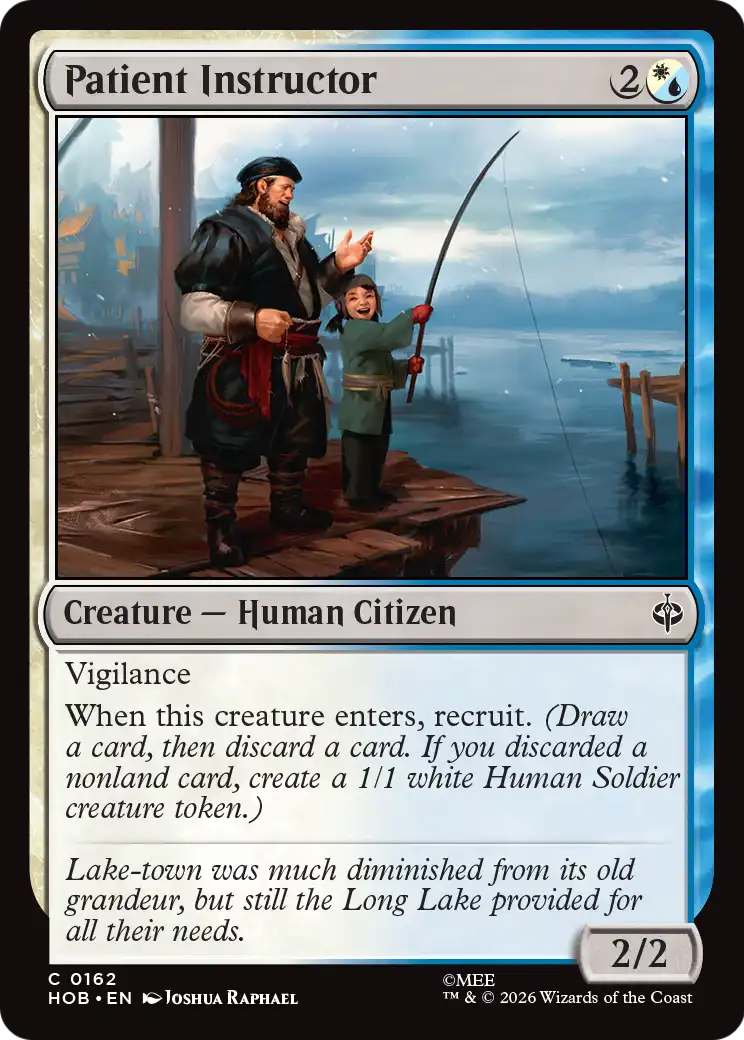 Patient Instructor [The Hobbit] | Cards and Coasters CA