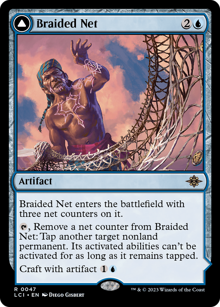 Braided Net // Braided Quipu [The Lost Caverns of Ixalan] | Cards and Coasters CA