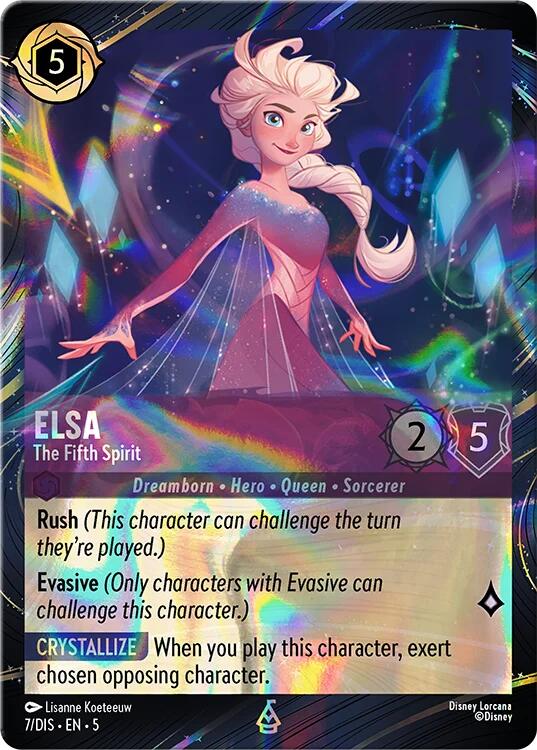 Elsa - The Fifth Spirit (Magical Places Promo) (7) [Promo Cards] | Cards and Coasters CA