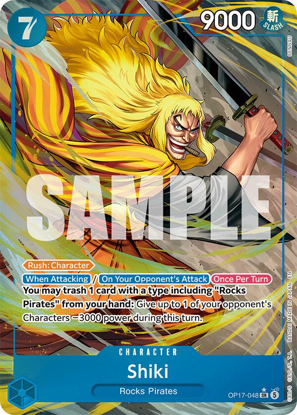 Shiki (Alternate Art) [The World's Strongest Warriors] | Cards and Coasters CA