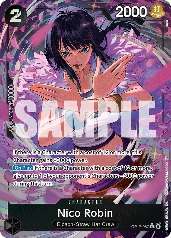 Nico Robin (Alternate Art) [The World's Strongest Warriors] | Cards and Coasters CA