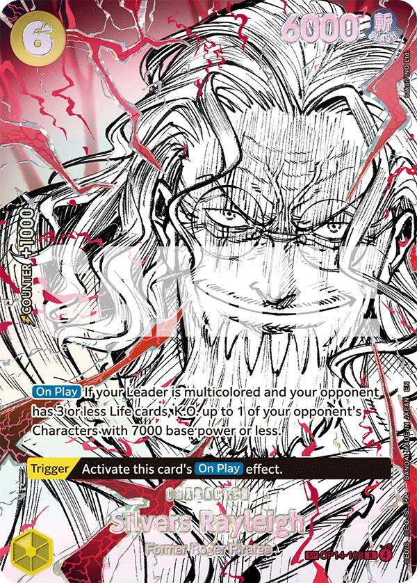 Silvers Rayleigh (SP) [The World's Strongest Warriors] | Cards and Coasters CA