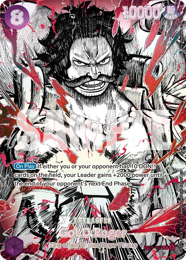 Gol.D.Roger (SP) [The World's Strongest Warriors] | Cards and Coasters CA