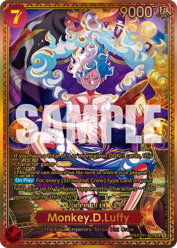 Monkey.D.Luffy (SP) [The World's Strongest Warriors] | Cards and Coasters CA