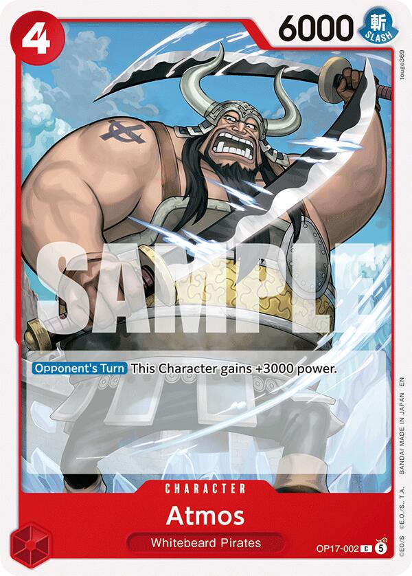 Atmos [The World's Strongest Warriors] | Cards and Coasters CA