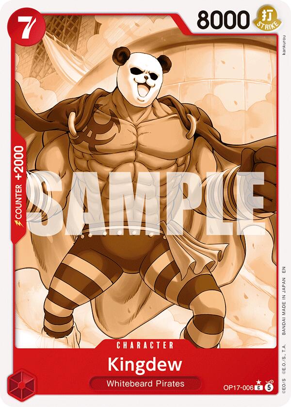 Kingdew (Pandaman Art) [The World's Strongest Warriors] | Cards and Coasters CA