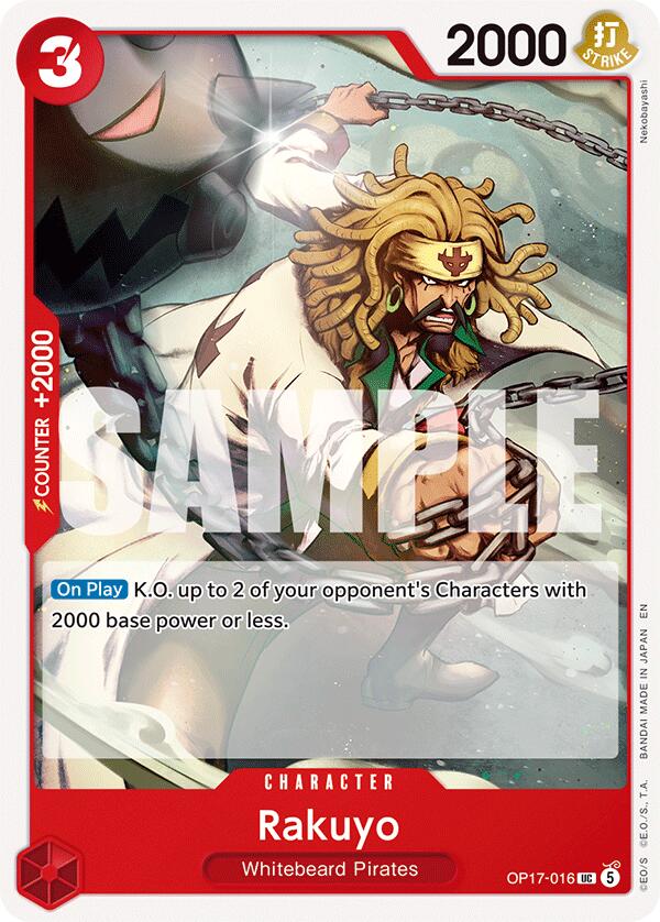 Rakuyo [The World's Strongest Warriors] | Cards and Coasters CA