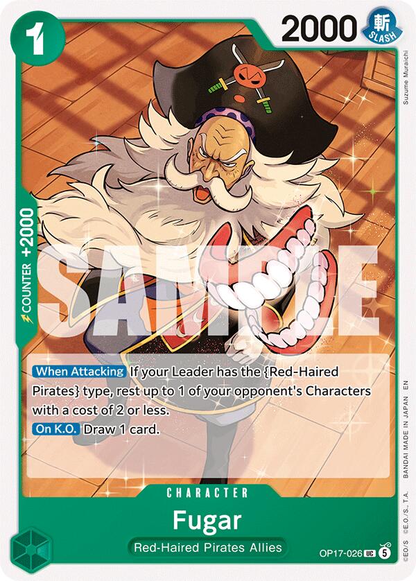 Fugar [The World's Strongest Warriors] | Cards and Coasters CA