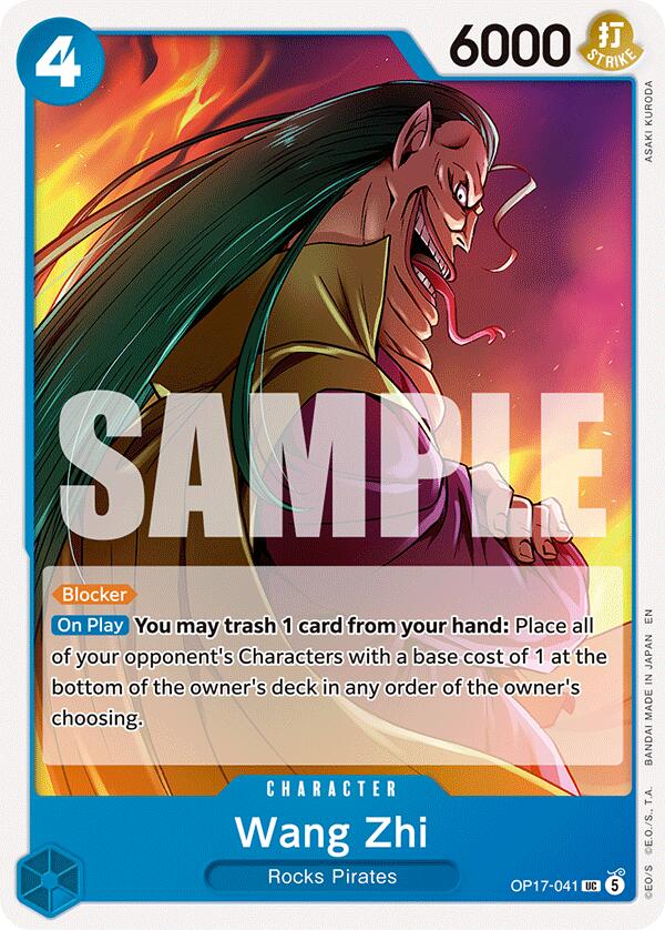 Wang Zhi [The World's Strongest Warriors] | Cards and Coasters CA