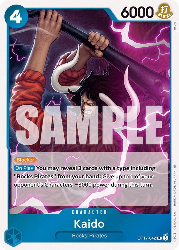 Kaido [The World's Strongest Warriors] | Cards and Coasters CA