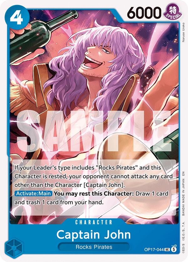 Captain John [The World's Strongest Warriors] | Cards and Coasters CA