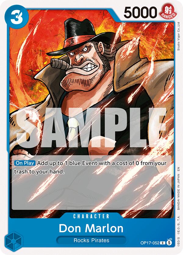 Don Marlon [The World's Strongest Warriors] | Cards and Coasters CA