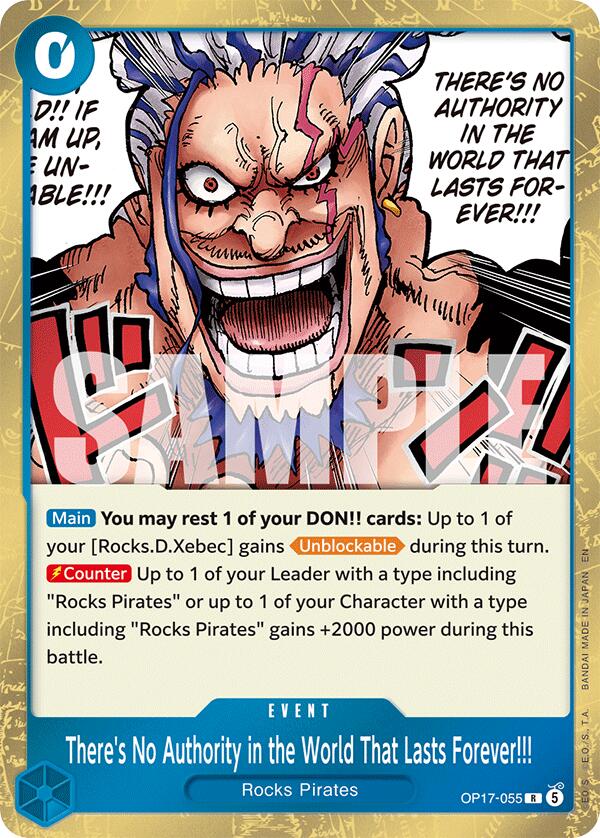 There's No Authority in the World That Lasts Forever!!! [The World's Strongest Warriors] | Cards and Coasters CA