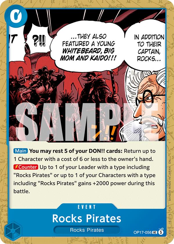 Rocks Pirates [The World's Strongest Warriors] | Cards and Coasters CA