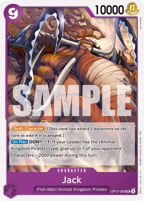 Jack [The World's Strongest Warriors] | Cards and Coasters CA