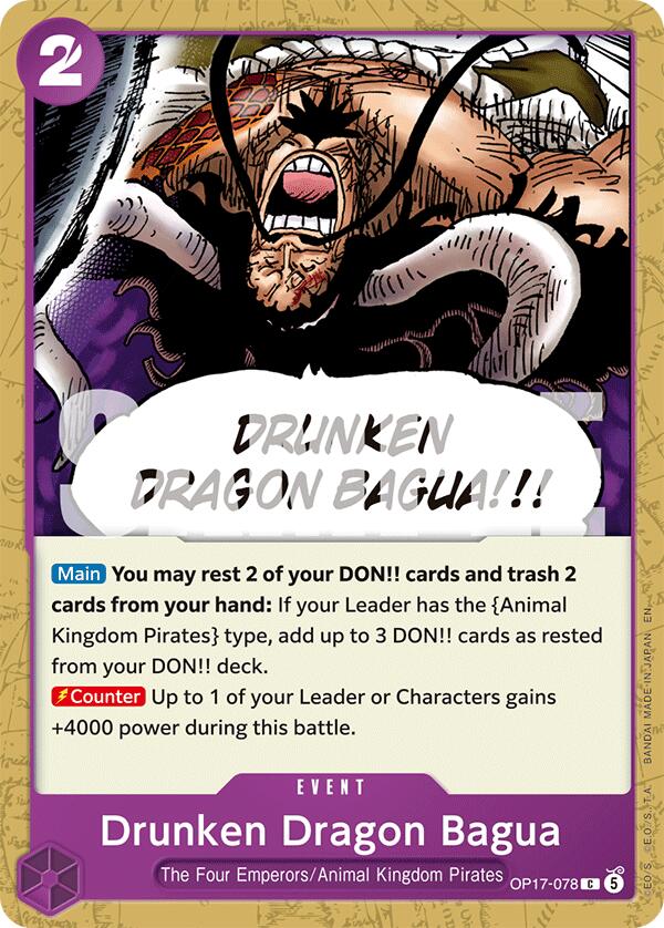 Drunken Dragon Bagua [The World's Strongest Warriors] | Cards and Coasters CA
