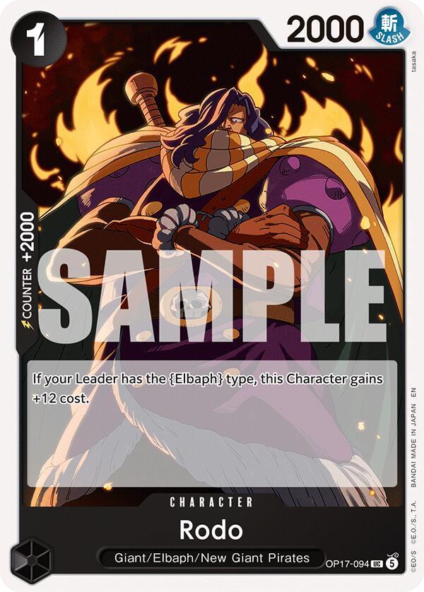 Rodo [The World's Strongest Warriors] | Cards and Coasters CA