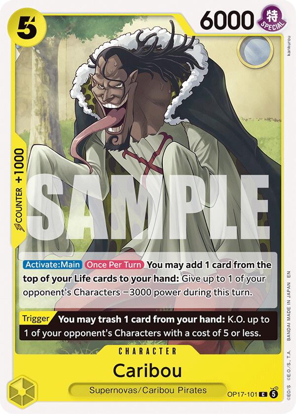 Caribou [The World's Strongest Warriors] | Cards and Coasters CA