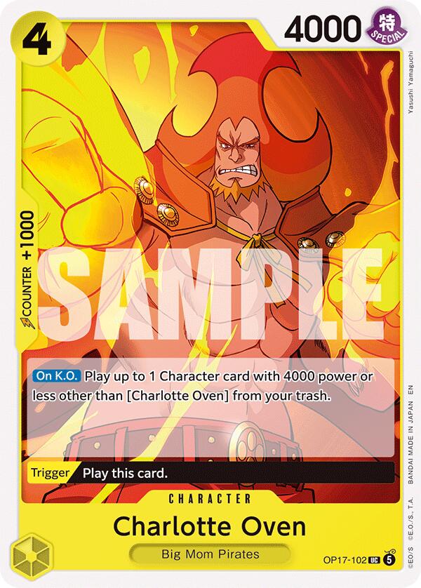 Charlotte Oven [The World's Strongest Warriors] | Cards and Coasters CA