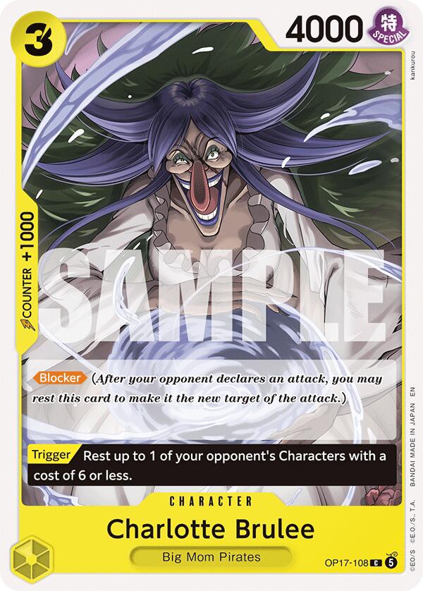 Charlotte Brulee [The World's Strongest Warriors] | Cards and Coasters CA