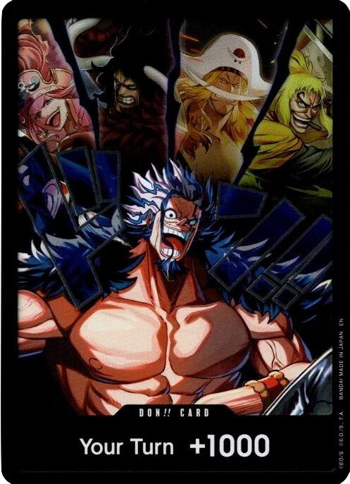 DON!! Card (Alternate Art) (Rocks) [The World's Strongest Warriors] | Cards and Coasters CA
