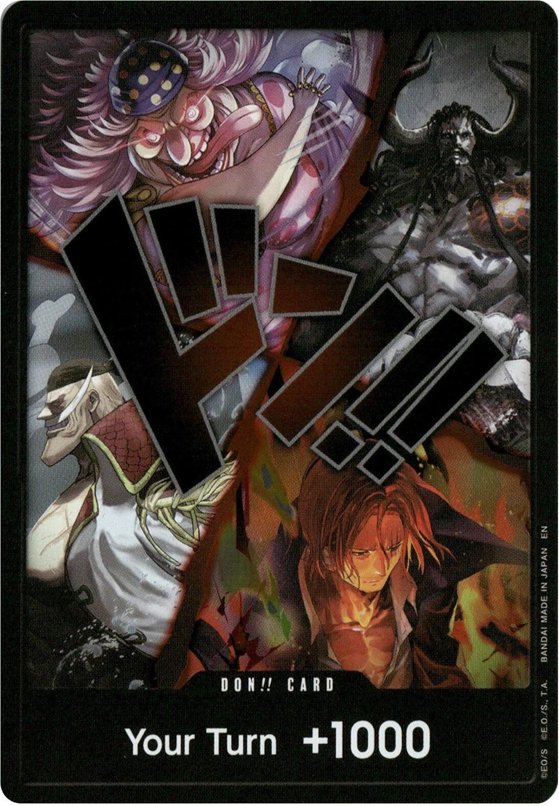 DON!! Card (Alternate Art) (The Four Emperors) [The World's Strongest Warriors] | Cards and Coasters CA