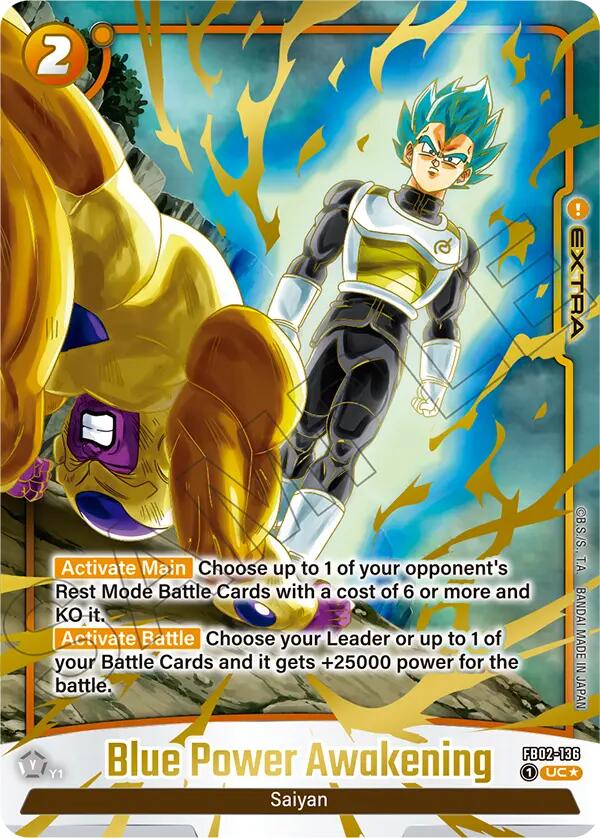 Blue Power Awakening (2nd Anniversary Set) [Fusion World Promotion Cards] | Cards and Coasters CA