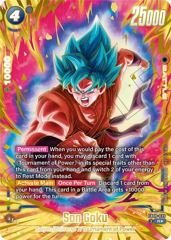 Son Goku (FB09-035) (2nd Anniversary Set) [Fusion World Promotion Cards] | Cards and Coasters CA
