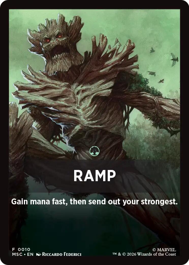 Ramp Theme Card [Marvel Super Heroes Commander] | Cards and Coasters CA