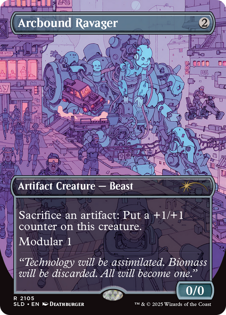 Arcbound Ravager (2105) (Galaxy Foil) [Secret Lair Drop Series] | Cards and Coasters CA