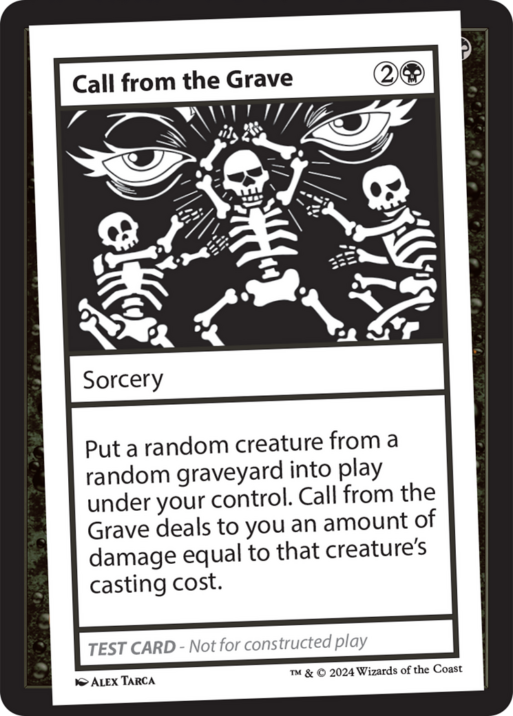 Call from the Grave [Mystery Booster 2 Playtest Cards] | Cards and Coasters CA