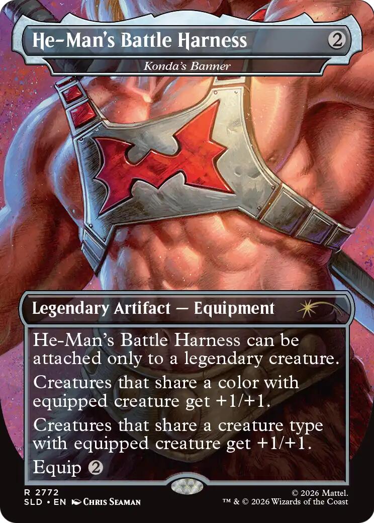 He-Man's Battle Harness - Konda's Banner [Secret Lair Drop Series] | Cards and Coasters CA