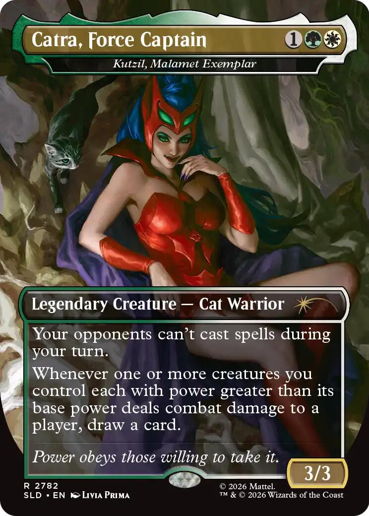 Catra, Force Captain - Kutzil, Malamet Exemplar [Secret Lair Drop Series] | Cards and Coasters CA