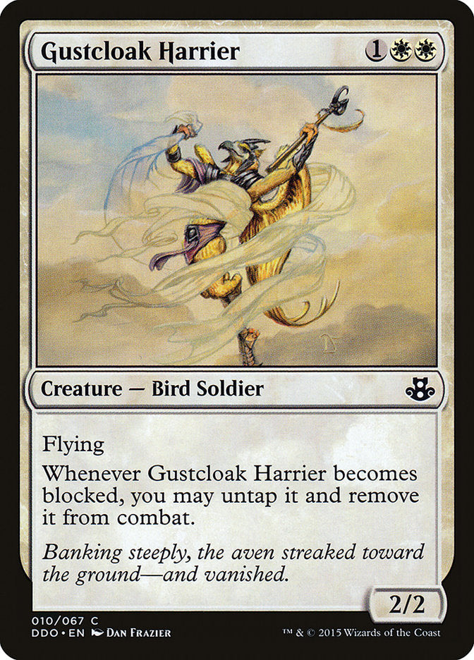 Gustcloak Harrier [Duel Decks: Elspeth vs. Kiora] | Cards and Coasters CA