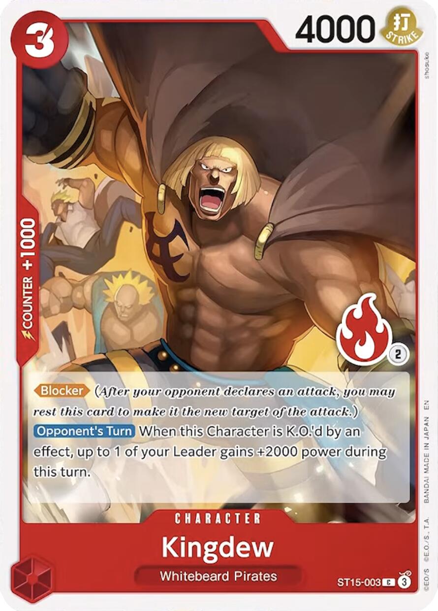 Kingdew (Ace Deck) [Set Sail Deck Set] | Cards and Coasters CA