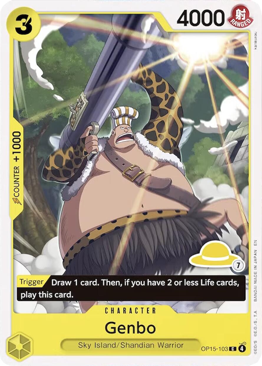 Genbo (Luffy Deck) [Set Sail Deck Set] | Cards and Coasters CA
