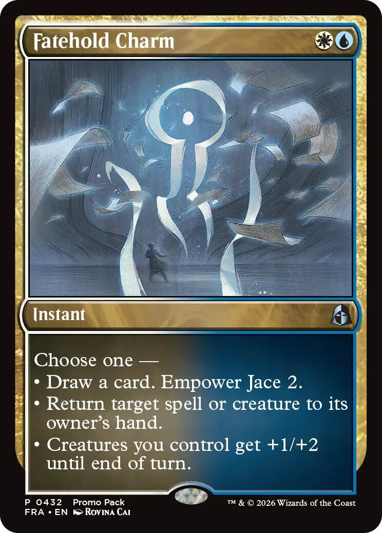 Fatehold Charm [Reality Fracture Promos] | Cards and Coasters CA