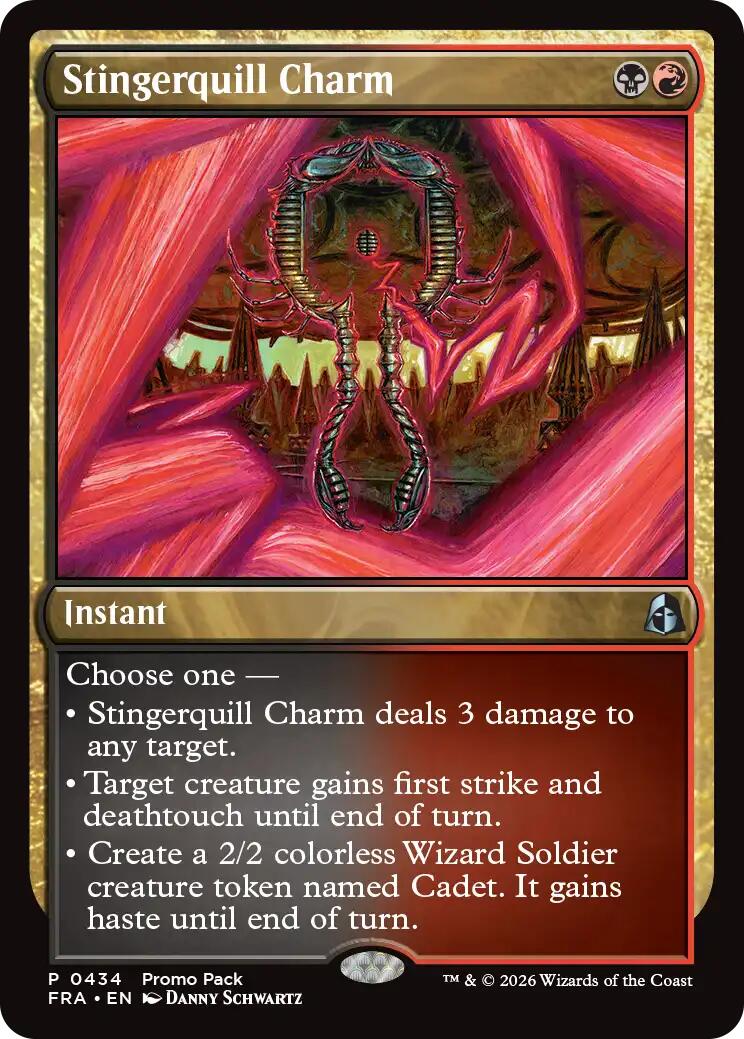 Stingerquill Charm [Reality Fracture Promos] | Cards and Coasters CA