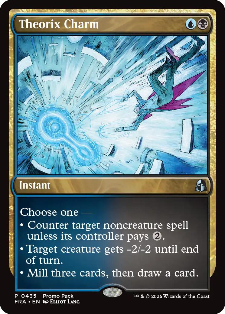 Theorix Charm [Reality Fracture Promos] | Cards and Coasters CA